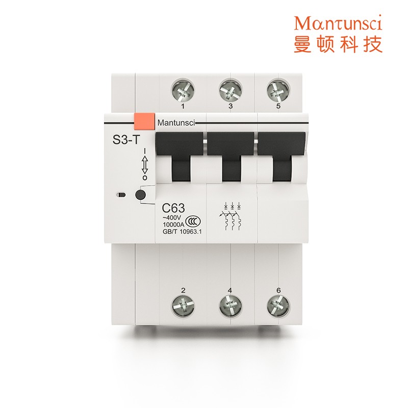 曼顿智能断路器 Mantunsci  S3-TC63 S3-TC63
